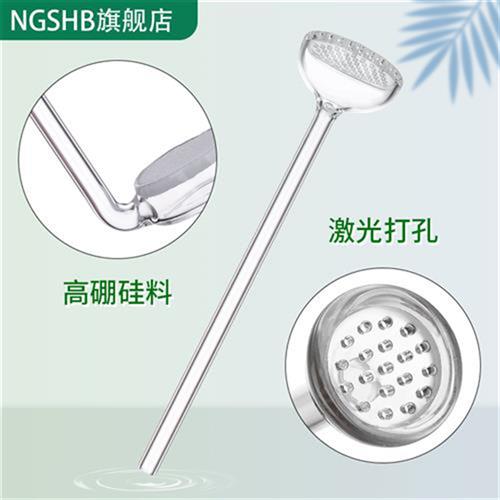 极速玻璃圆柱e形鼓泡器导气管直形直型具砂板多孔玻板多口气体扩