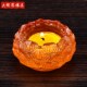 新品 酥油灯灯座佛 琉璃莲花烛台家用供奉用品供佛高脚蜡烛台Q中式