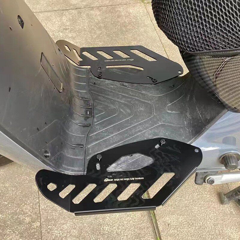 极速小牛M2 Mqis电动车前置增宽脚踏板 九号B系列M2XS不锈钢扩充