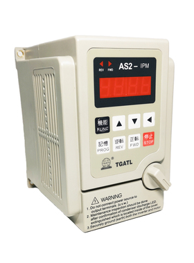 极速台工爱德利220V1.q5KW变频器 IPM风机流水线自动调速开关AS2-