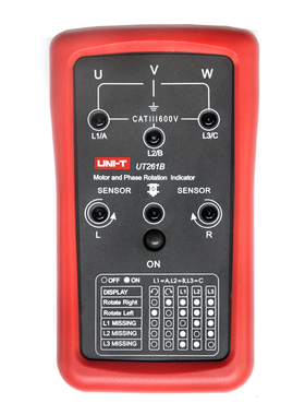 极速。优利d德相序仪马达转向仪UT261B测试频率可达400yHz全相连