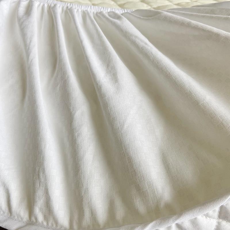 极速希尔顿床笠酒店风格床垫保护套夹棉款席梦思套子可机X洗1米5/