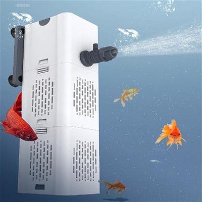 极速4 IN 1 Aquarium Filter Pump Fish Tank SubmersUible Silen