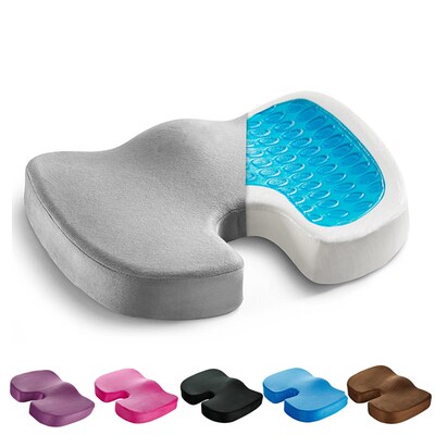 极速Office Chair Cushion Seat Pad EMemory Foam Car Seat Cush