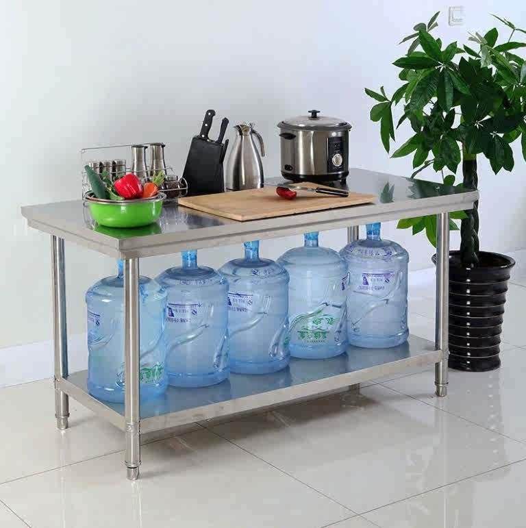 极速304加厚i不锈钢工作台厨房双层家用专商用包装操作烘焙长方形,农机/农具/农膜,播种栽苗器/地膜机,淘宝优惠券,粉丝福利购,淘宝优惠卷