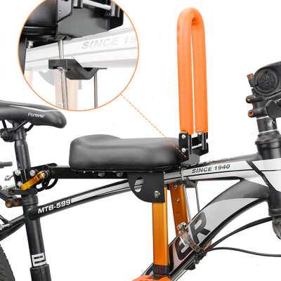 极速登山自行车儿童座椅前置可摺叠公路单车带R小孩简易安全坐椅