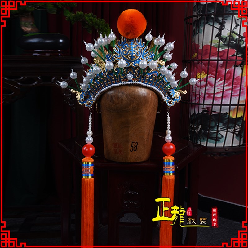 极速正龙戏装 京剧豫剧戏曲盔头古装影视宦官N公公陈琳帽 中档小