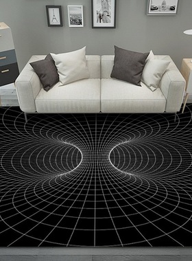 极速3D Vortex Ilklusion Carpet Entrance Door Floor Mat Abstr