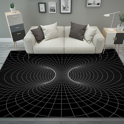 极速3D Vortex Ilklusion Carpet Entrance Door Floor Mat Abstr