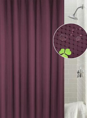 极速Showere Curtain Thick Jacquard Curtains High Grade Bathr