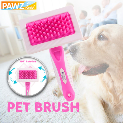 极速PAWZRoad Dog Cat Rotatable Combs Brush Removing HXair 2