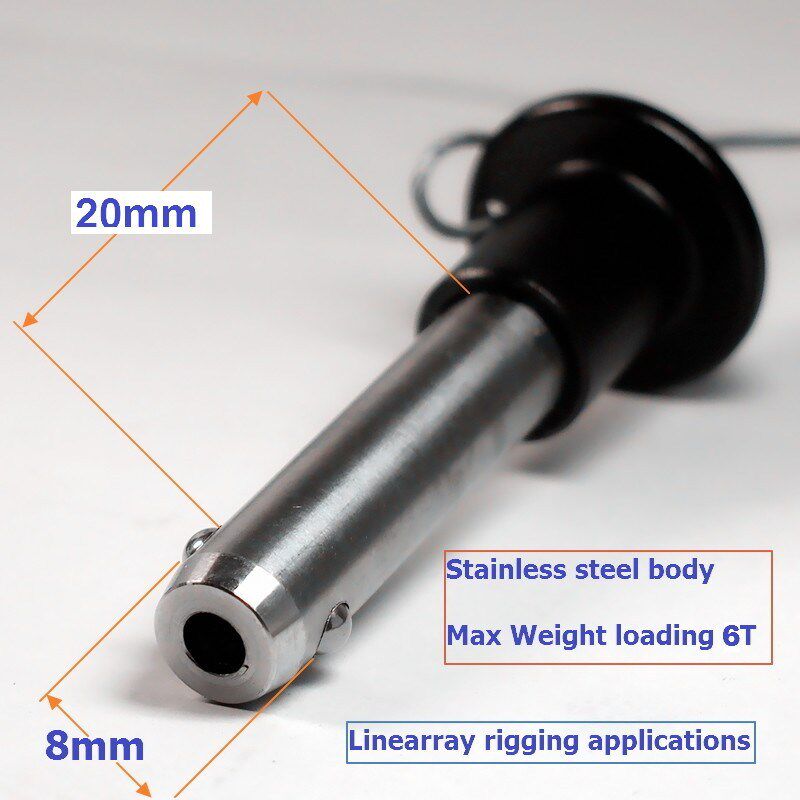 极速Finlemho Line Array Speaxker Accessories Pin 8x20mm Y082