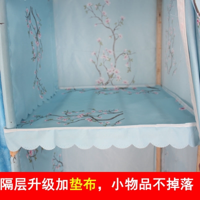 极速简易衣柜实木布衣柜r单双人大号加粗加固衣柜收纳架折叠组装