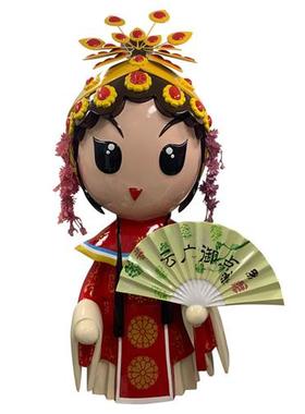 玻璃钢雕塑定制卡通人物店铺门口商场吉祥物公仔户外喜剧人物雕塑