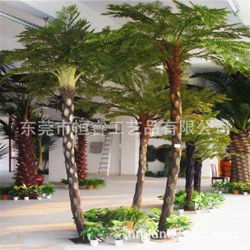 东莞仿真植物桫椤树仿真桫椤树系列各种景观工程仿真娑罗树定制