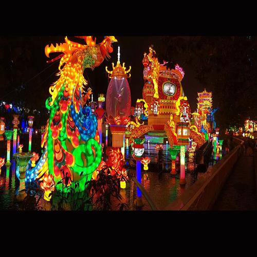 中秋节春节花灯彩灯花灯定做传统灯会制作自贡大型节日户外彩灯