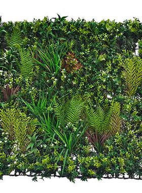 仿真阻燃立体植物墙绿植墙背景墙装饰室外抗绿色道具摆件