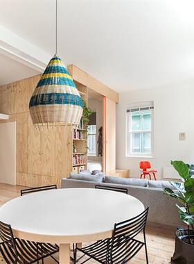 日式吊灯餐厅吧台卧室书房茶室藤编灯中式田园民宿榻榻米藤艺吊灯