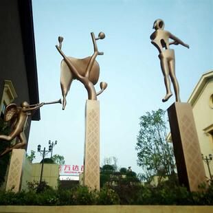 和信智造《景观雕塑》不锈钢雕塑定制户外园林景观广场金属雕塑