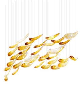 办公楼博物馆展厅酒店大堂大型灯售楼部沙盘灯亚克力管异形房子灯