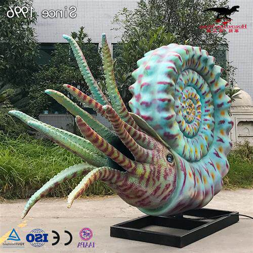 仿真海洋生物菊石模型制作工厂主题公园畅销产品厂家