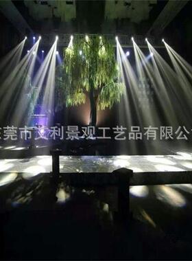 大树柳树室内外大型树柳树叶装饰绿植厂家