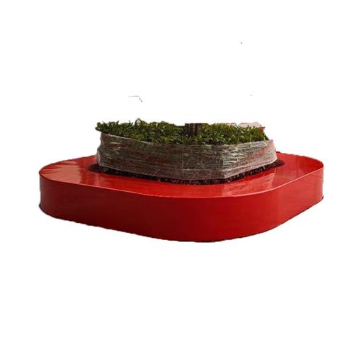 玻璃钢树池坐凳公园创意广场休闲椅景观花坛花盆园林树池座椅定制