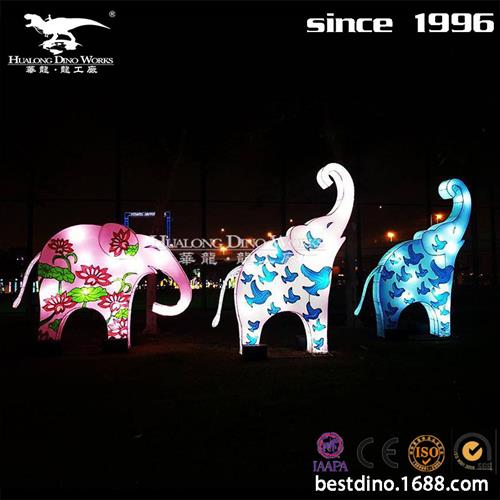 自贡花灯灯会制作基地节日春节户外花灯组合彩灯加工制作年老店