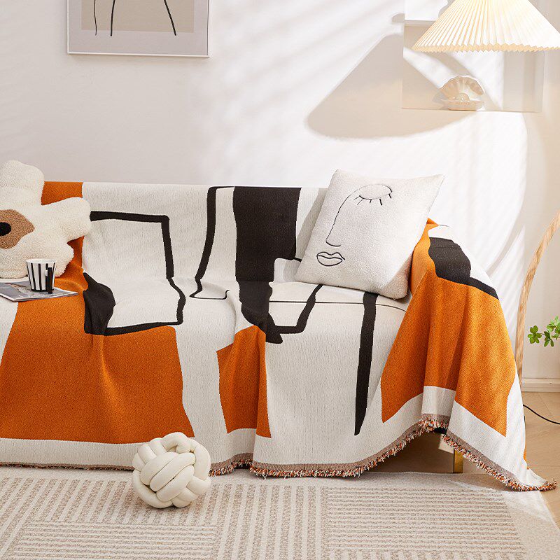 极速雪尼尔沙发巾欧式艺术防滑客厅沙发套罩防猫抓沙X发垫全盖沙