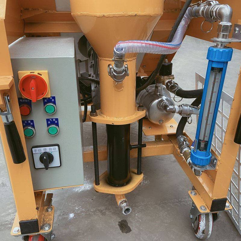 极速干粉石膏喷涂k机室内室外粉刷设备多功能内墙面喷涂底层粉刷