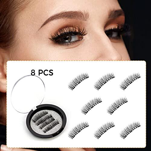 极速Dual Magnetic Eyelashes  Magnetic Lashes PWithout Eyelin