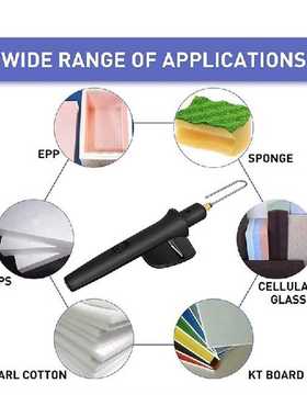 极速9pcs/set 3-in-1 100-t240V 18W Foam Cutter Professional F