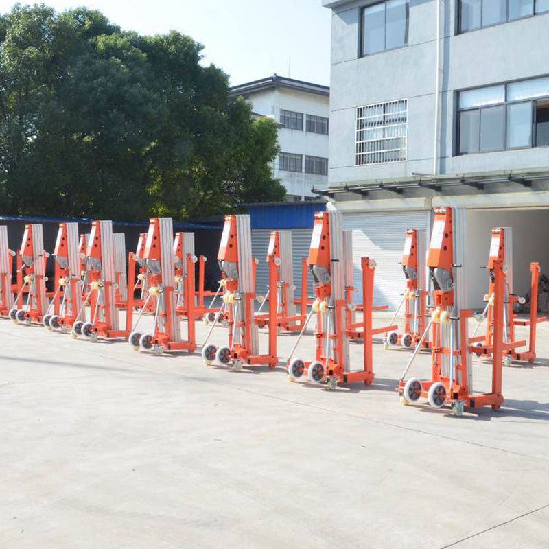 极速移动式3-8m米手摇式升降机 展示展G览用5米升降机 6.5米物料