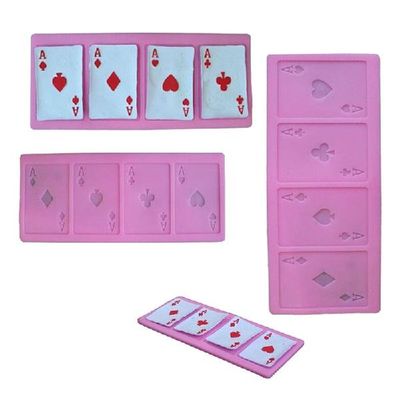 极速Soap Molds For Spoap Making Silicone 4 Hole 3D Handmade