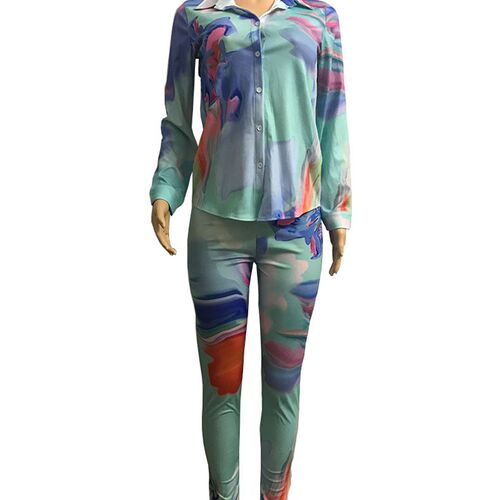 极速Two Piece African Sets For Women 2021 New AfSrican Print