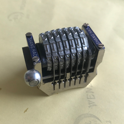 极速六开c打码单色胶印机配件上号7位数号码机横码竖码顺续倒序打