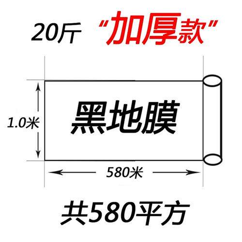 新品厂促新植银农用黑色膜棚反y光虫防地膜加厚塑料L薄膜黑除草果