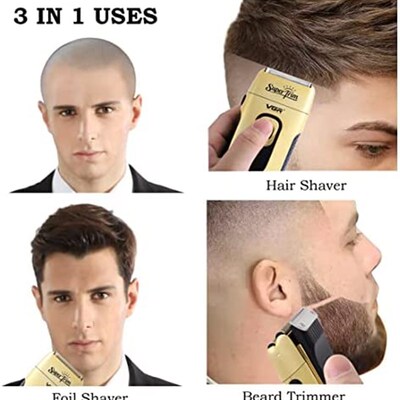 极速VGR Foil Shaver for Men  Pzrofessional Electric Razor wi