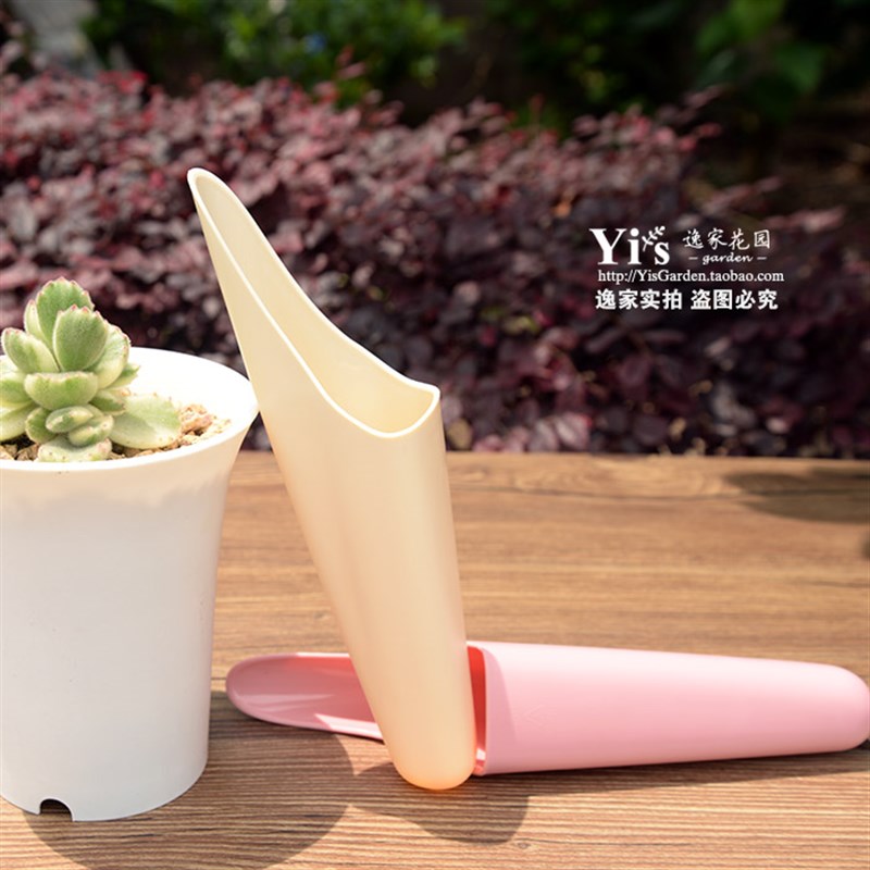 极速多肉种植工具日式桶铲铺面铲土桶G铲子塑料园艺桶铲筒盆栽种