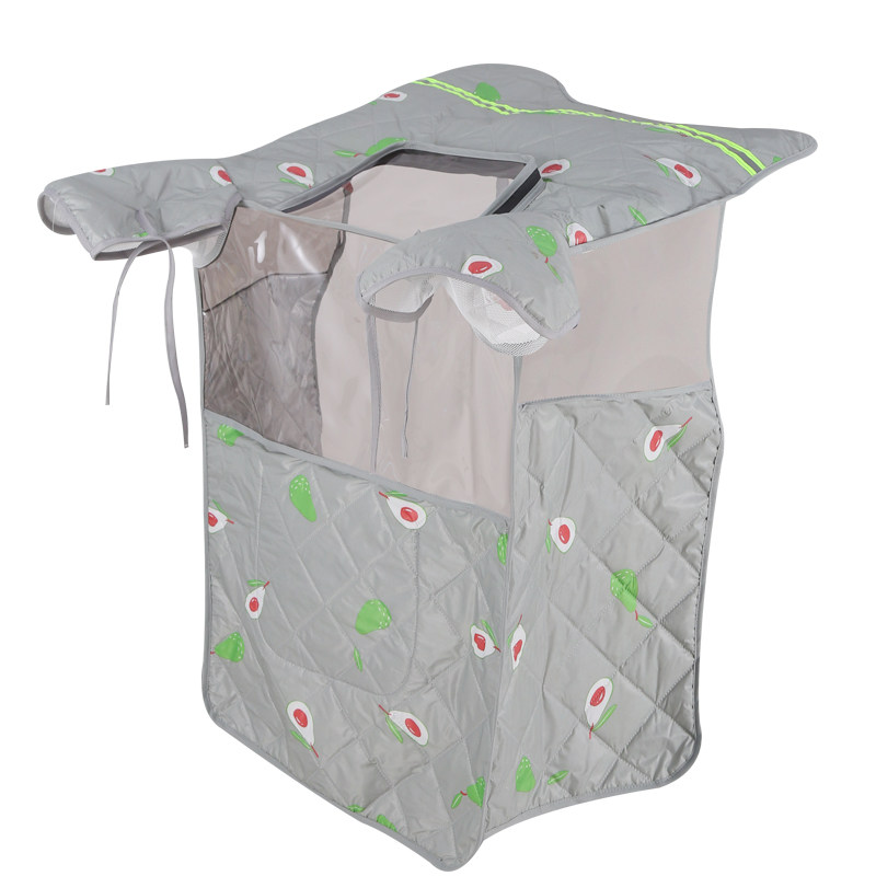 极速电动自行车挡风被亲子儿童z款春秋季电瓶摩托防风防雨罩母子