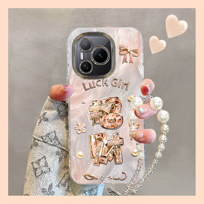 适用荣耀P系列招财手链手机壳