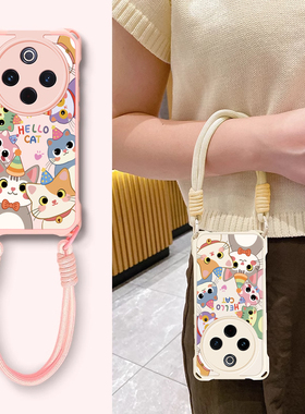 适用vivoY300Pro手机壳Y200i/y100t新款Y78plus/M/+可爱Y77E/Y76S/Y74/Y36I/Y33T帽子猫咪Y53防摔Y12/Y15外壳