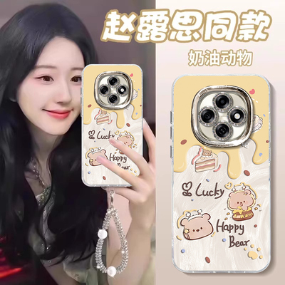 适用OPPOA系列奶油动物手机壳