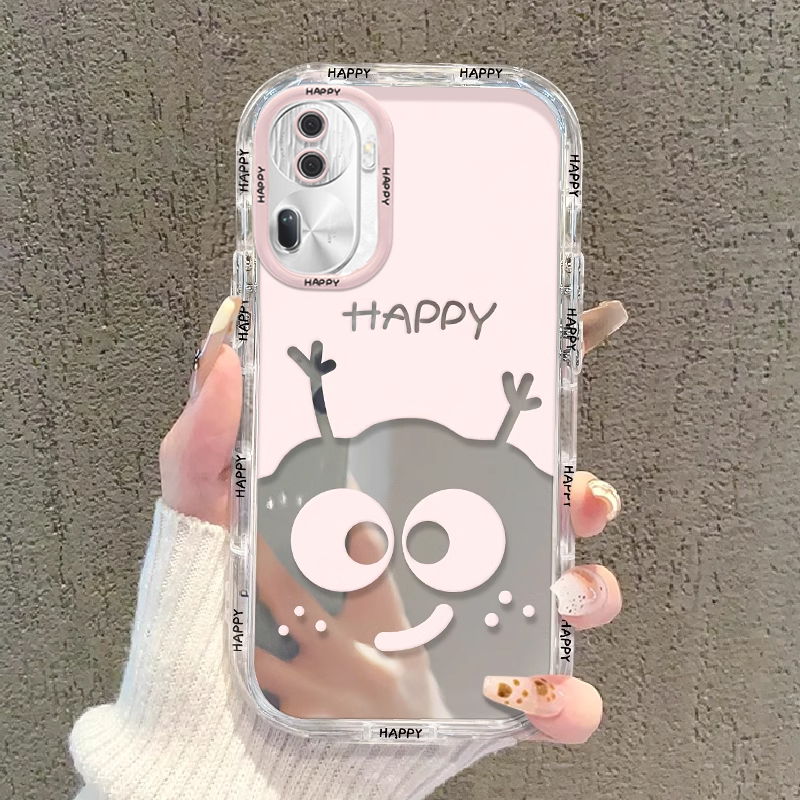 适用OPPOReno11手机壳新款Reno10镜面Reno9Pro+搞怪Reno8防摔Reno7SE保护套Reno6煤球Reno5K个性创意OPPO潮牌