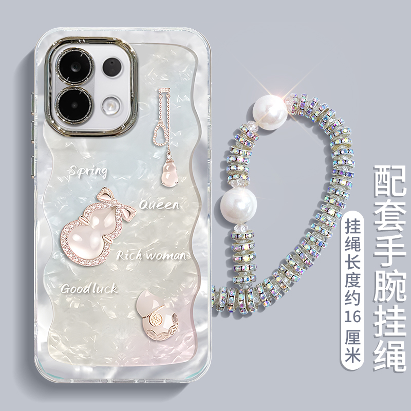 适用OPPOK系列幸运葫芦手机壳