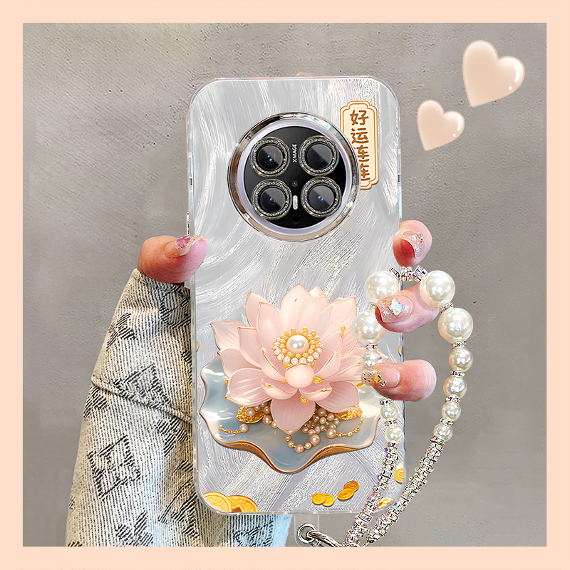 适用华为Mate系列好运莲莲手机壳