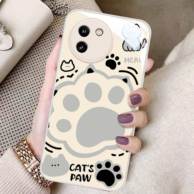 vivoY系列创意可爱趣味猫咪外壳