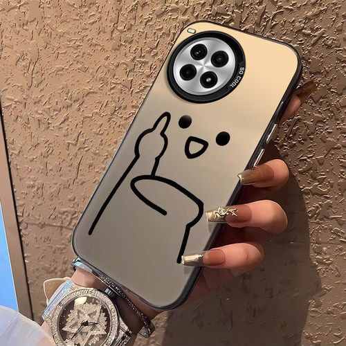 一加ACE系列可爱搞怪中指手机壳