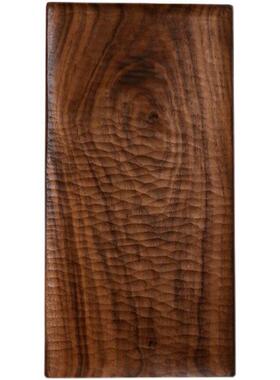 不凡木逸中式家用干泡茶盘黑胡桃覆古风茶托盘实木茶台茶具收纳盘