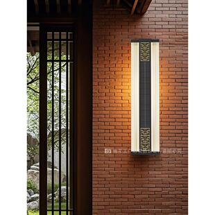 户外壁灯防水别墅庭院灯户外檐口灯栅栏外墙灯门两侧不锈钢柱灯